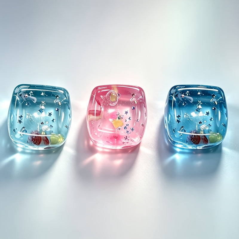 Ocean Gel Squeeze Cubes β 3-Pack Marine Stress Toys