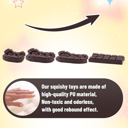 Chocolate Bar Squishy – Giant Slow Rising Squeeze Toy