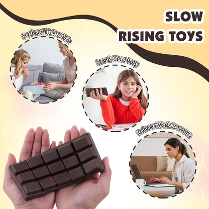 Chocolate Bar Squishy – Giant Slow Rising Squeeze Toy