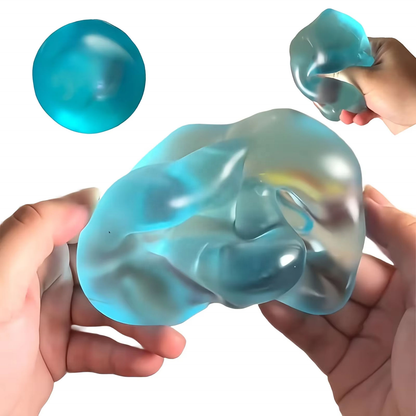 Blue Coconut Oil Squishy Ball – Slow Rising Stress Ball