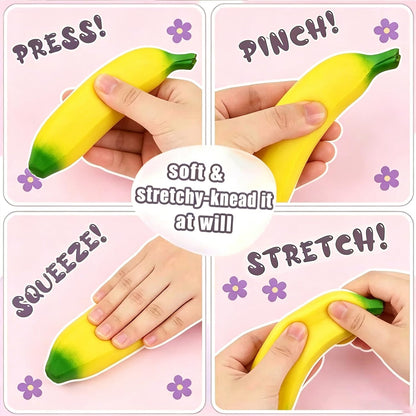 Banana Squishy – Slow Rising Fruit Squeeze Toy