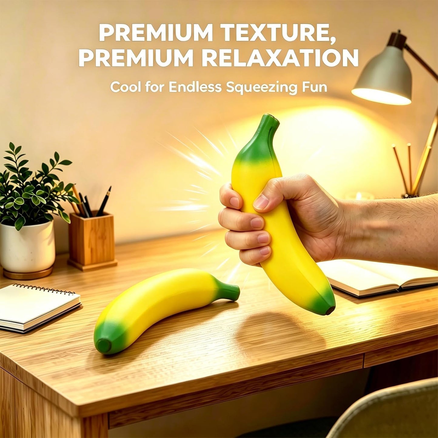 Banana Squishy – Slow Rising Fruit Squeeze Toy