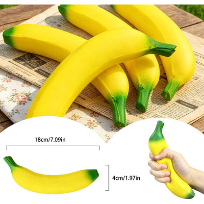 Banana Squishy – Slow Rising Fruit Squeeze Toy