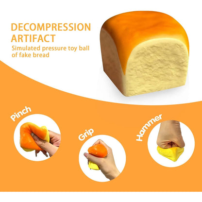 Bread Loaf Squishy – Jumbo Slow Rising Toast Squeeze Toy
