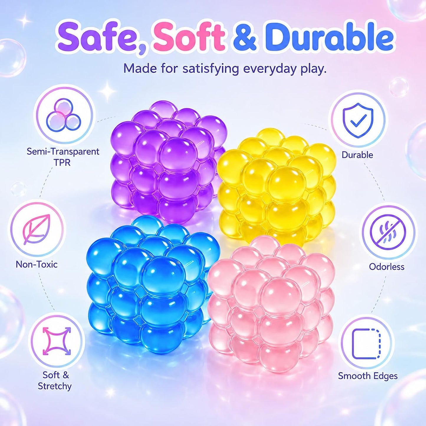 Safe, soft and durable TPR