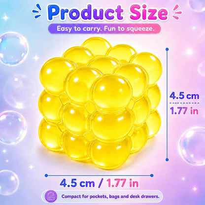 Product size — 4.5cm / 1.77in bubble cube