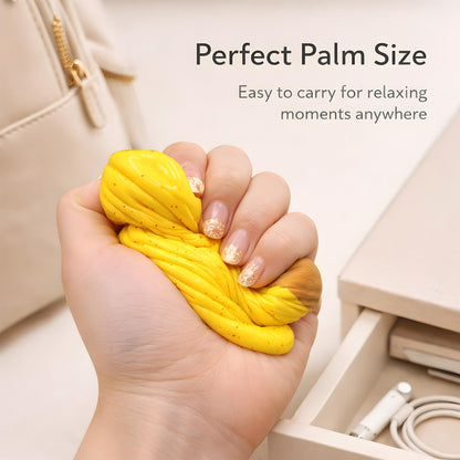 Butter Toast Squishy 2-Pack – Slow Rising Bread Squeeze Toy