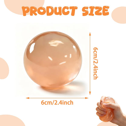 Champagne Coconut Oil Squishy Ball – Slow Rising Stress Ball