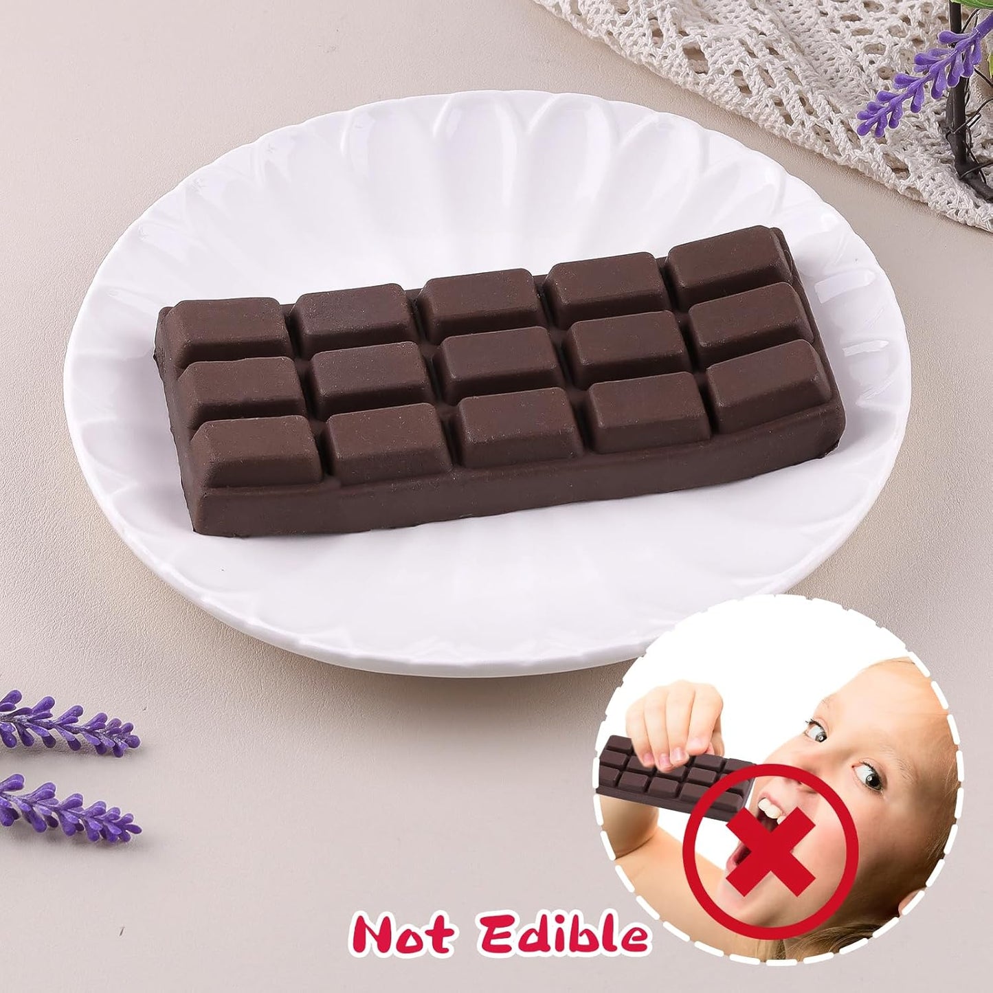 Chocolate Bar Squishy – Giant Slow Rising Squeeze Toy