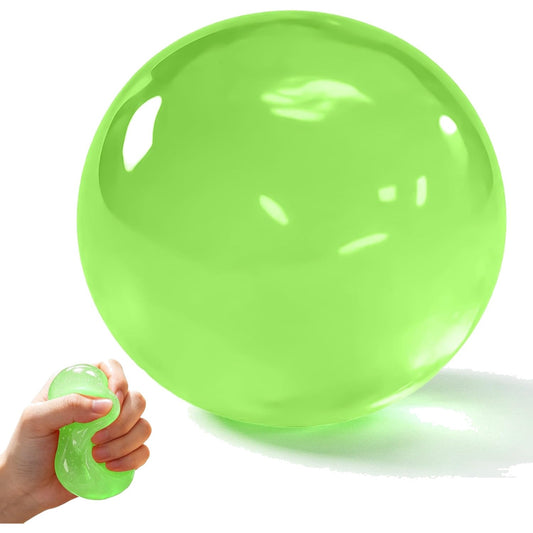 Green Coconut Oil Squishy Ball – Slow Rising Stress Ball