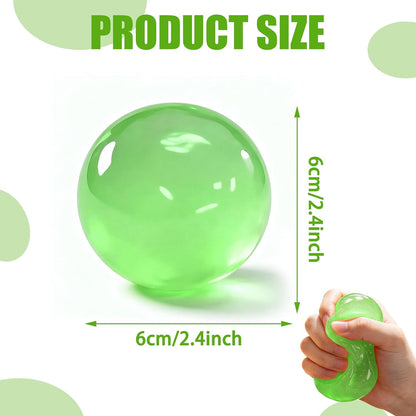 Green Coconut Oil Squishy Ball – Slow Rising Stress Ball
