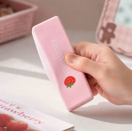 Strawberry Butter Squishy – Slow Rising Pink Butter Stick
