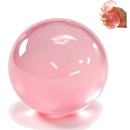 Pink Coconut Oil Squishy Ball – Slow Rising Stress Ball
