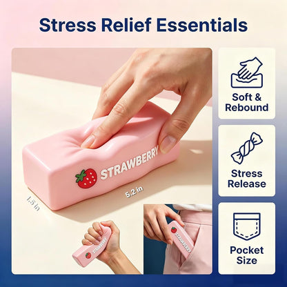 Strawberry Butter Squishy – Slow Rising Pink Butter Stick