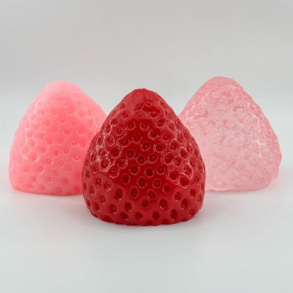 Strawberry Taba Squishy – 3-Pack Sensory Squeeze Toys