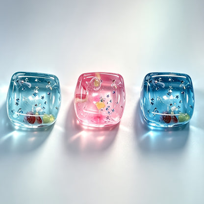 Ocean Gel Squeeze Cubes – 3-Pack Marine Stress Toys