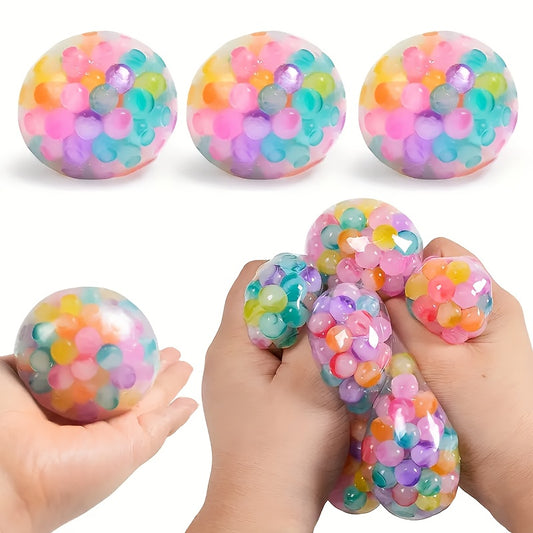 Sensory Stress Ball – Bead-Filled Squeeze Fidget Toy