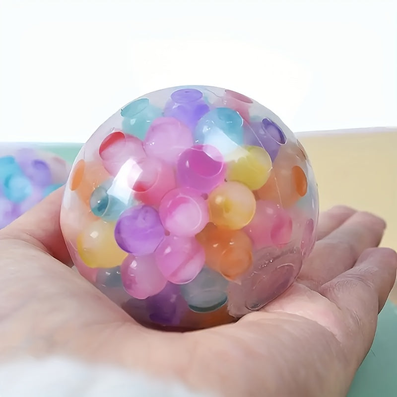 Sensory Stress Ball – Bead-Filled Squeeze Fidget Toy