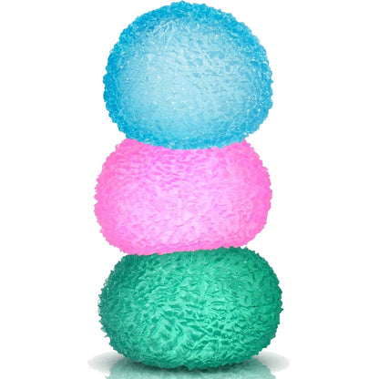 Textured Gel Stress Balls – 3-Pack Sensory Squeeze Toys